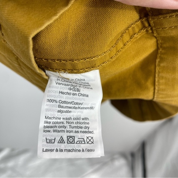 MADEWELL Fleet Cargo Utility Jacket Size XS C3394 Egyptian Gold - Picture 5 of 8